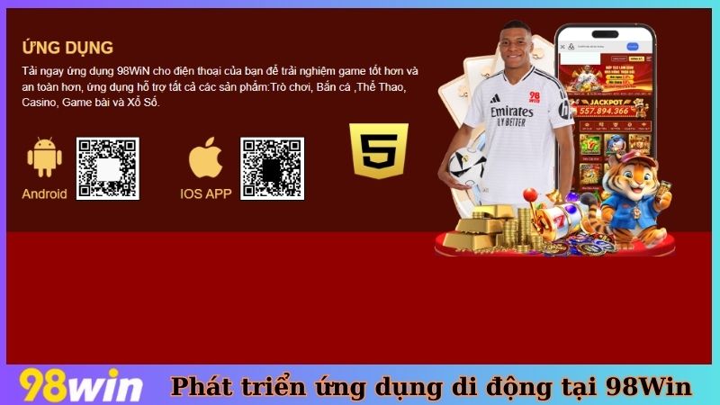 Phát triển ứng dụng di động tại 98Win